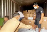 An Giang: Phát hiện xe tải vận chuyển gần 16 tấn thịt lợn không rõ nguồn gốc