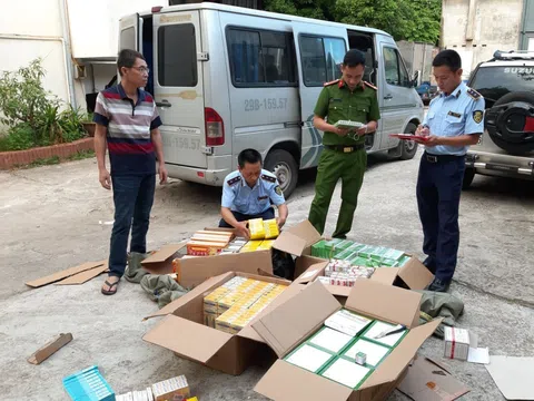 Lạng Sơn: Bắt giữ số lượng lớn sản phẩm thuốc tân dược không được phép lưu hành tại Việt Nam