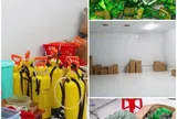 "Đột kích" xưởng sản xuất hàng chục ngàn chai dầu gió giả ở Tây Ninh
