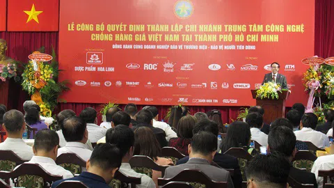 Thành lập chi nhánh Trung tâm Công nghệ chống hàng giả Việt Nam tại TP.HCM