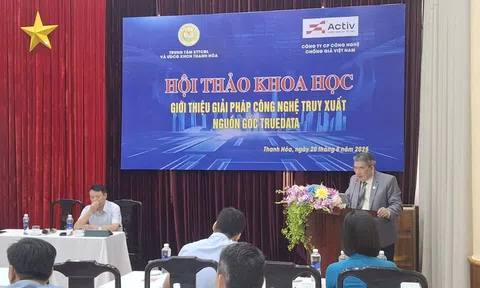 Thúc đẩy ứng dụng giải pháp truy xuất nguồn gốc trong doanh nghiệp tại Thanh Hóa