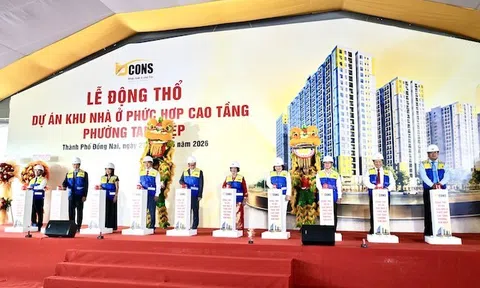 Bcons khởi công dự án Khu nhà ở phức hợp cao tầng 4.500 tỷ đồng tại trung tâm thành phố