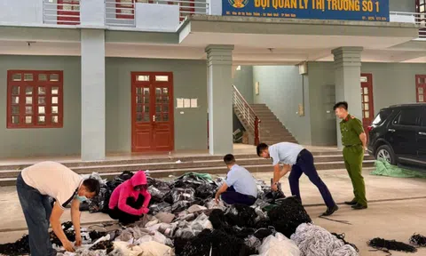 Ninh Bình: Tiêu huỷ hơn 56.500 sản phẩm quần áo và phụ kiện may mặc giả mạo nhãn hiệu