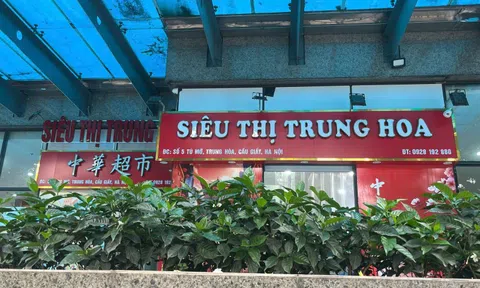 Hà Nội: Siêu thị Trung Hoa bày bán nhiều hàng hóa Trung Quốc thiếu tem, nhãn phụ