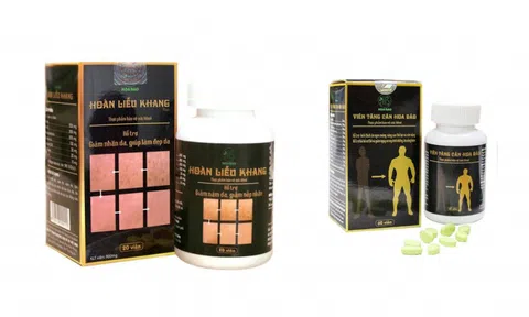 Thêm 2 doanh nghiệp có TPBVSK bị thu hồi Giấy tiếp nhận đăng ký bản công bố sản phẩm