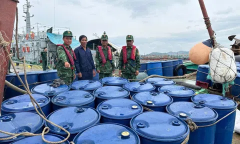 Hải Phòng: Tạm giữ 4 tàu cá vận chuyển 95.000 lít dầu DO không rõ nguồn gốc