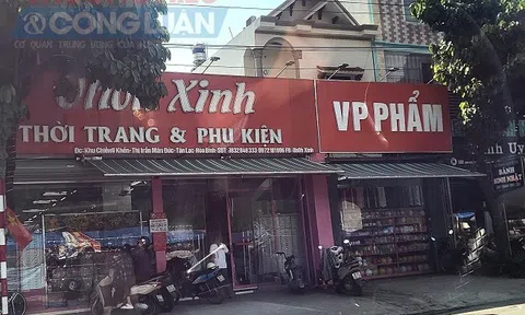 Phú Thọ: Thu giữ nhiều sản phẩm không rõ nguồn gốc xuất xứ tại cơ sở kinh doanh Ohoh Xinh