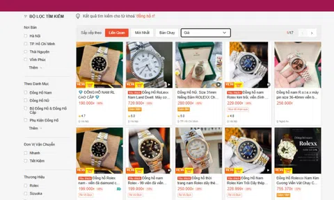 Hàng giả, hàng nhái lại 'tung hoành' trên các nền tảng số, mạng xã hội