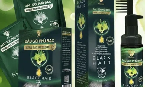 Thu hồi dầu gội phủ bạc Vinamake: Sản phẩm bị Công an Phú Thọ kết luận là hàng giả