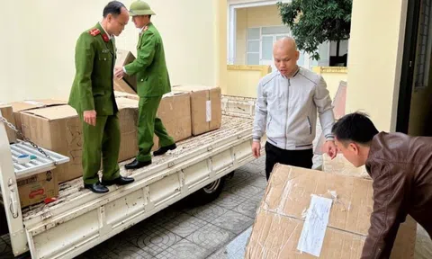 Hà Tĩnh: Tiêu hủy gần 7.200 hộp thuốc chữa bệnh không rõ nguồn gốc
