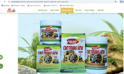 Công an tiếp nhận kiến nghị khởi tố cơ sở Cao Anh Trung sản xuất vì bán hàng giả