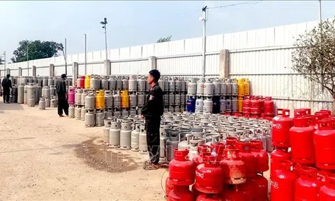 Triệt phá đường dây sản xuất, buôn bán gas giả liên tỉnh quy mô lớn