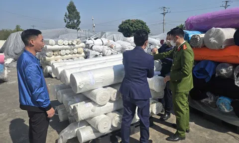 Ninh Bình: Phạt 90 triệu đồng, tịch thu lô vải không rõ nguồn gốc trị giá gần 170 triệu đồng
