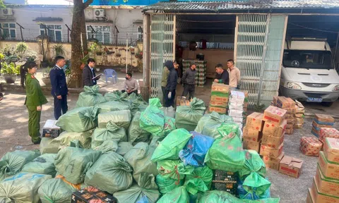 Quảng Ninh: Ngăn chặn gần 4 tấn thực phẩm không rõ nguồn gốc chuẩn bị tung ra thị trường dịp Tết