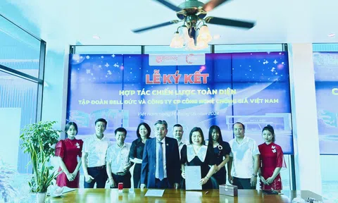 Lễ Ký Kết Hợp Tác Toàn Diện Giữa Công ty CP Công Nghệ Chống Giả VN Và Công ty TNHH Bell Đức