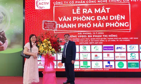 Hải Phòng: Ra mắt VPĐD của CTCP Công Nghệ Chống Giả Việt Nam.