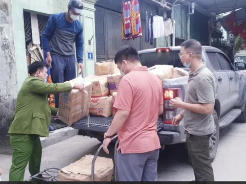 Công an Nghệ An: Đấu tranh thành công chuyên án, bắt giữ đối tượng sản xuất, buôn bán 4.500 chai nước sát khuẩn giả nhãn hiệu AERIUS