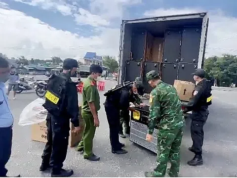 An Giang: Thu giữ lô loa thùng nhập lậu