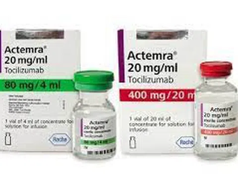 Cảnh báo về lô thuốc Actemra 400 mg/20 mL nghi ngờ là thuốc giả đang bán trên thị trường