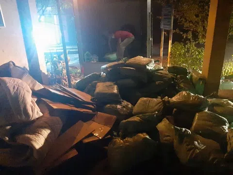 Lạng Sơn: Tiêu hủy 2.500 kg chân gà rút xương không rõ nguồn gốc, đã bốc mùi hôi thối