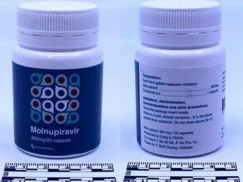 Xuất hiện thuốc giả Molnupiravir tại Thụy Sĩ trên nhãn có thông tin tiếng Việt