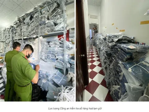 An Giang: Phát hiện, tạm giữ trên 11.000 cái quần jean không rõ nguồn gốc