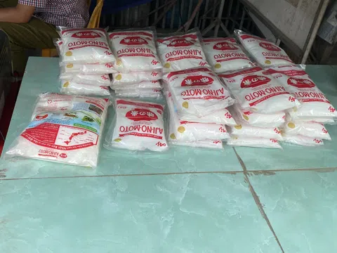Tây Ninh: Thu giữ 14,5 kg bột ngọt có dấu hiệu giả mạo nhãn hiệu AJINOMOTO kinh doanh trong cửa hàng tạp hóa