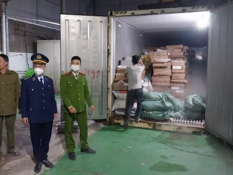 Bắc Giang: Tiêu hủy gần 10 tấn nguyên liệu, thực phẩm không rõ nguồn gốc, xuất xứ