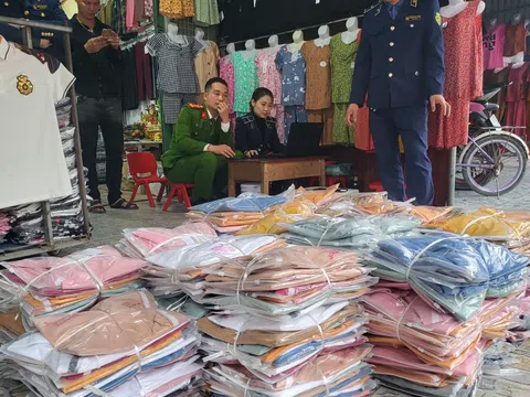 Nam Định: Kịp thời ngăn chặn hàng hóa giả mạo nhãn hiệu YODY lưu thông trên thị trường