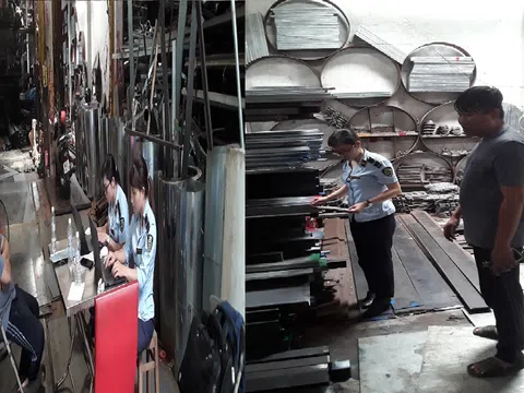 Đồng Tháp: Thu giữ 02 tấn thép không có nhãn hàng hóa