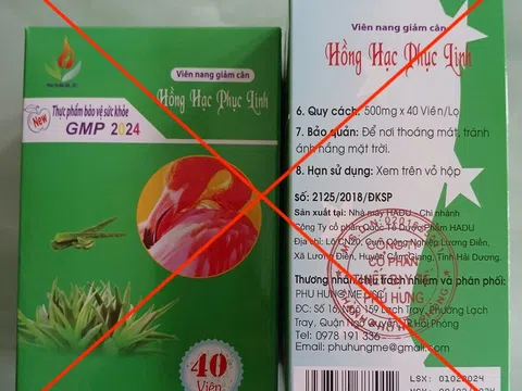 Viên nang giảm cân Hồng Hạc Phục Linh có chứa chất cấm: Vì sao đơn vị sản xuất và phân phối khẳng định “không liên quan”?