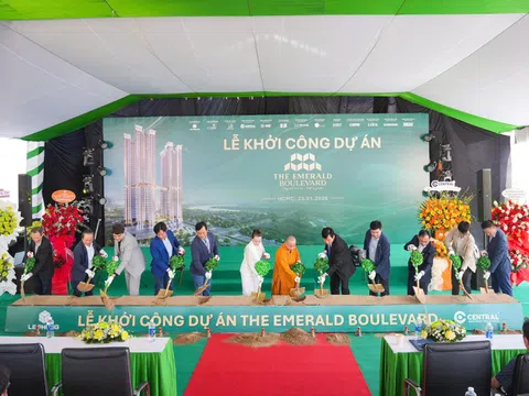 Khởi công dự án Khu căn hộ cao cấp The Emerald Boulevard