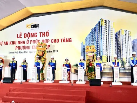 Bcons khởi công dự án Khu nhà ở phức hợp cao tầng 4.500 tỷ đồng tại trung tâm thành phố