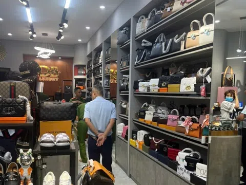 Long An: Phát hiện nhiều sản phẩm nghi hàng giả tại một cửa hàng