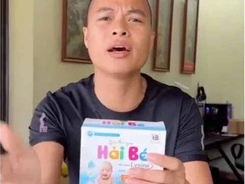Yêu cầu gỡ bỏ sản phẩm 'siro ăn ngon Hải Bé' khỏi nền tảng thương mại điện tử