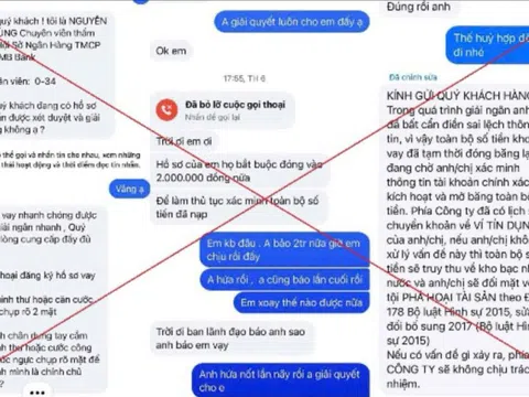 Cảnh báo lừa đảo khi vay tiền online trên mạng