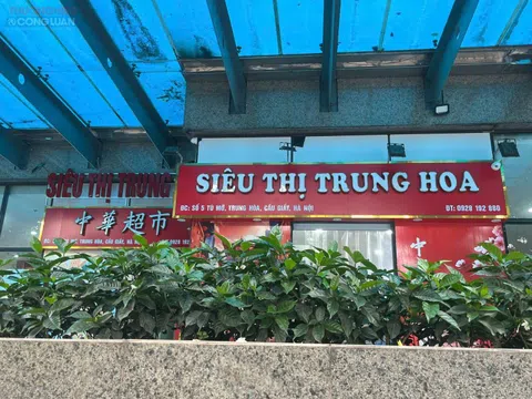 Hà Nội: Siêu thị Trung Hoa bày bán nhiều hàng hóa Trung Quốc thiếu tem, nhãn phụ