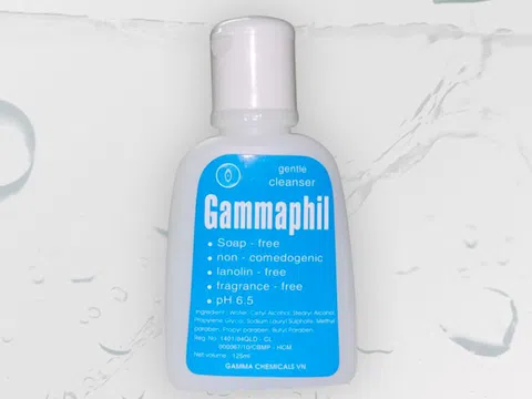 Sữa rửa mặt Gammaphil bị thu hồi do chứa chất cấm