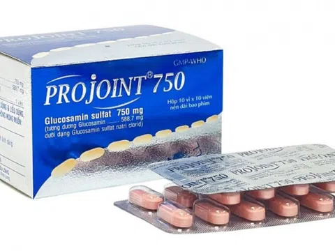 Không đảm bảo chất lượng, thuốc Projoint 750 của Dược phẩm Cửu Long bị thu hồi