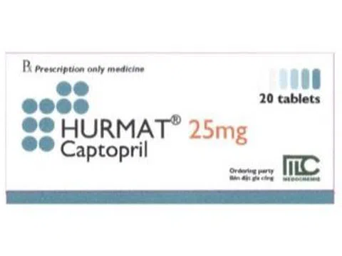 Hà Nội: Yêu cầu thu hồi khẩn lô Thuốc Viên nén Hurmat 25mg không đảm bảo chất lượng