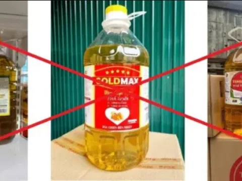 Cảnh báo không mua bán và sử dụng dầu ăn giả Gold Max, Tamin Gold, ChiCa