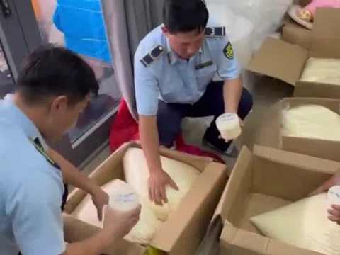 Phát hiện, thu giữ 140kg kem trộn không rõ nguồn gốc