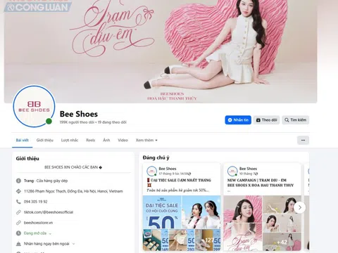 Hà Nội: Chuỗi cửa hàng Bee Shoes bán nhiều giày dép “trắng” thông tin về nguồn gốc, xuất xứ