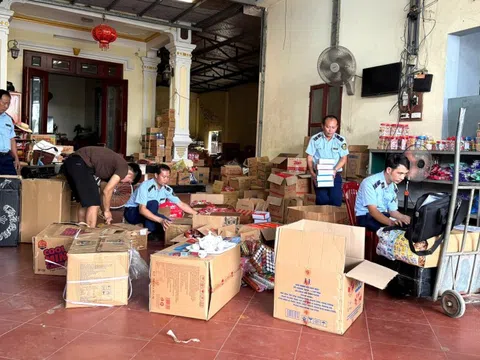 Ninh Bình: Thu giữ hơn 5.000 sản phẩm hàng hóa và thực phẩm nhập lậu