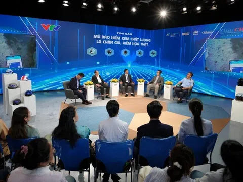 Mũ bảo hiểm kém chất lượng - Lá chắn giả, hiểm họa thật