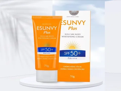 Sở Y tế Hà Nội thông báo ngừng sử dụng sản phẩm Kem chống nắng Esunvy Sun Care
