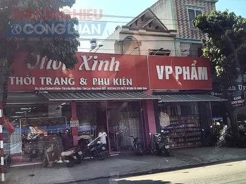 Phú Thọ: Thu giữ nhiều sản phẩm không rõ nguồn gốc xuất xứ tại cơ sở kinh doanh Ohoh Xinh