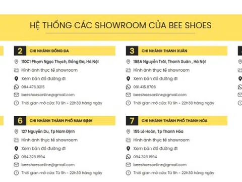Vi phạm pháp luật về nhãn hàng hóa, cửa hàng giày dép Bee Shoes bị xử phạt