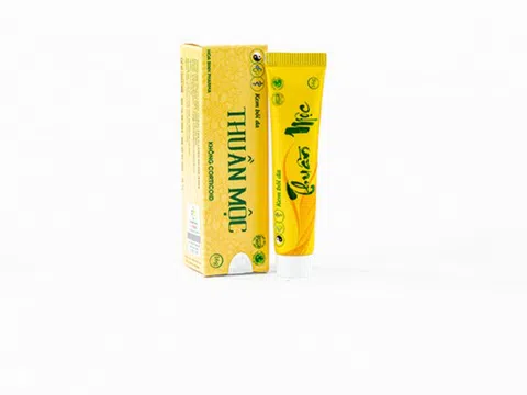 Không đảm bảo chất lượng, một lô kem bôi da Thuần Mộc của Hòa Bình Pharma bị đình chỉ