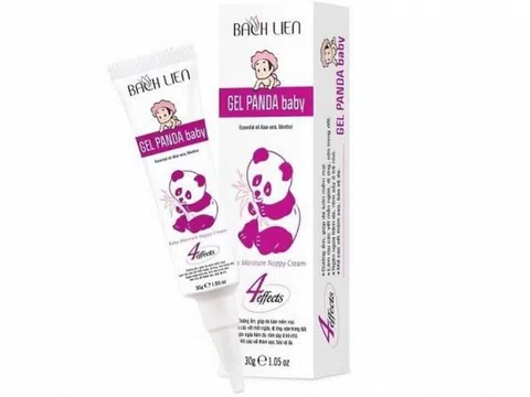 Thu hồi, tiêu hủy sản phẩm Gel Panda baby Bạch Liên không đạt chuẩn